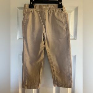 Boys 3T khaki pants ocean and coast 2% spandex